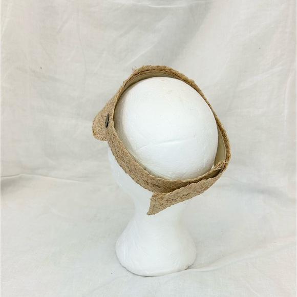 Rip Curl Essential Straw Visor - Natural Straw Visor Hat - Picture 4 of 12